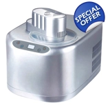 Gelato Maker with Self-Refrigerating C..