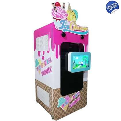 Ice Cream Vending Machine New High End with Pasteurizer and CE