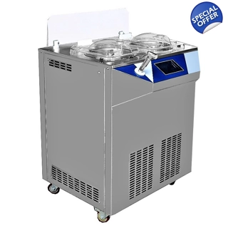 Double Batch Freezer 12L