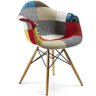 Eames DAW chair patchwork