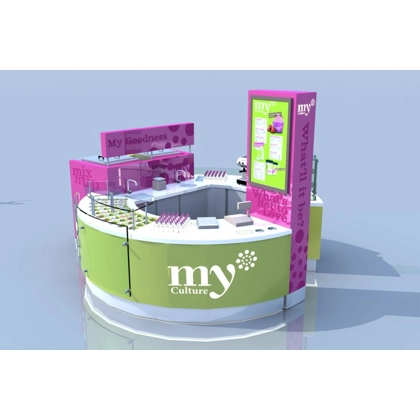 Ice Cream Kiosk and Machines Design