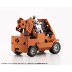 Hexa Gear: Booster Pack 006 Forklift Orange 1:24 Scale Model Kit