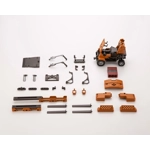 Hexa Gear: Booster Pack 006 Forklift Orange 1:24 Scale Model Kit