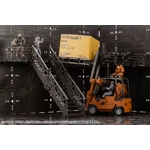 Hexa Gear: Booster Pack 006 Forklift Orange 1:24 Scale Model Kit