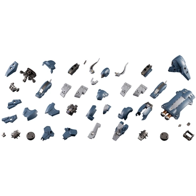 Hexa Gear: Booster Pack 015 Bulkarm Lambda Jackal Enhance Unit 1:24 Scale Model Kit