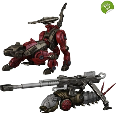 PRE-ORDER - Base Guards Set RMZ-010: Zoids Realize Model Canoly Molga & Hell Cat 2-Pack