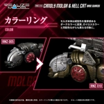 PRE-ORDER - Base Guards Set RMZ-010: Zoids Realize Model Canoly Molga & Hell Cat 2-Pack