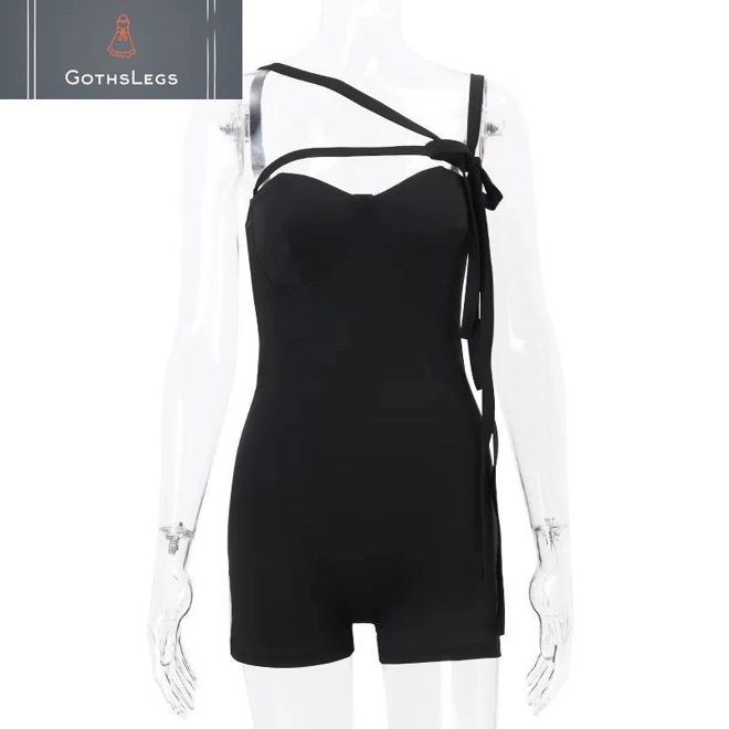 Additional Image for Gothic Strapless Skinny Playsuit for Women