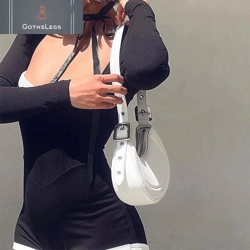 Gothic Patchwork Bodycon Romper Playsuit