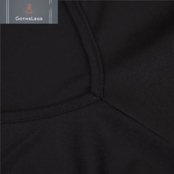 Black V-Neck Flare Sleeve T-Shirt