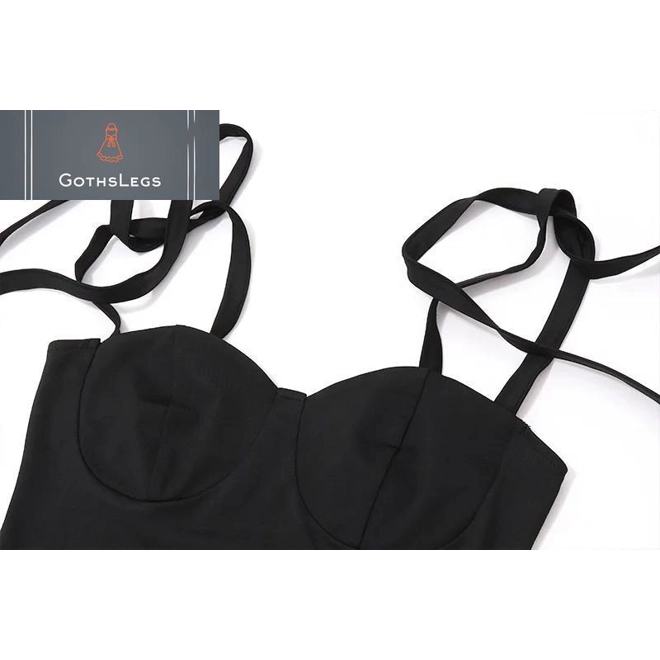 Additional Image for Gothic Strapless Skinny Playsuit for Women