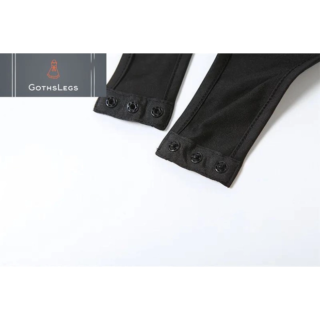 Additional Image for Gothic One Shoulder Cyber Bodysuit for Women