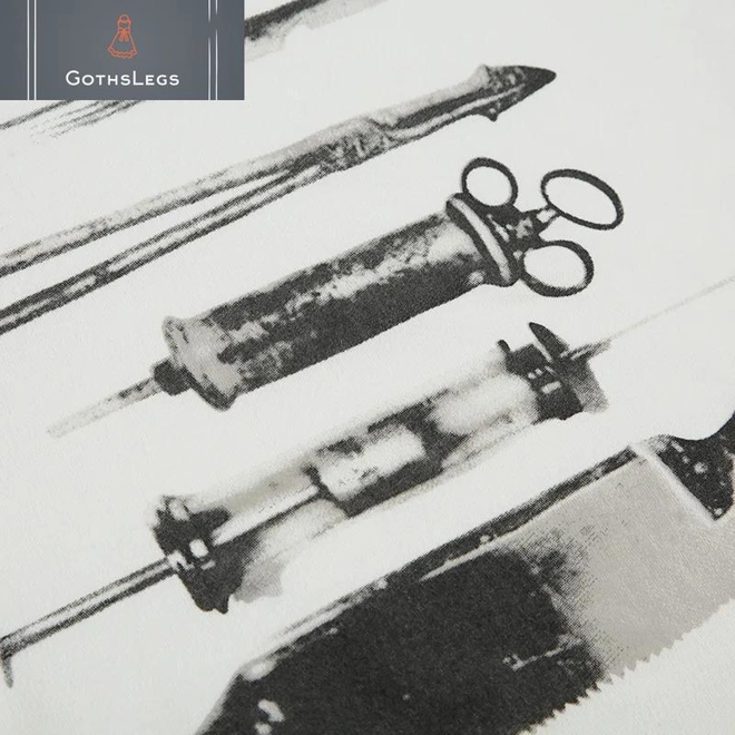 Additional Image for Goth Acubi Anime Crop Tee