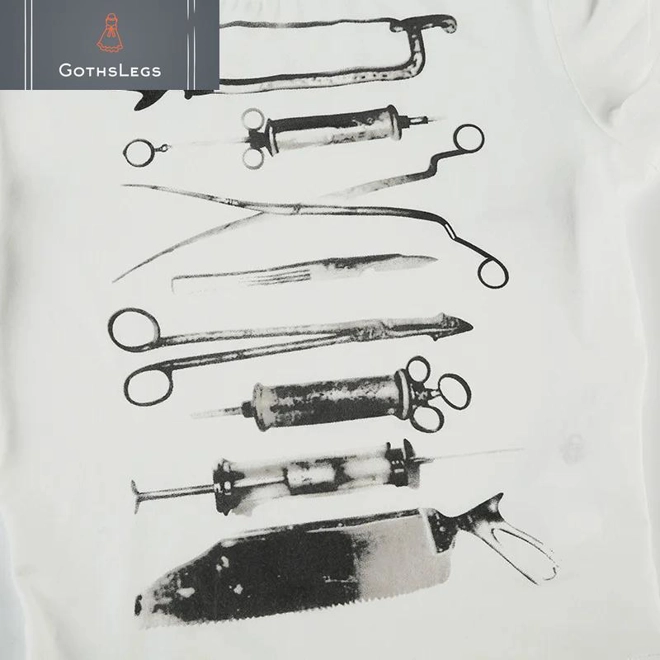 Additional Image for Goth Acubi Anime Crop Tee