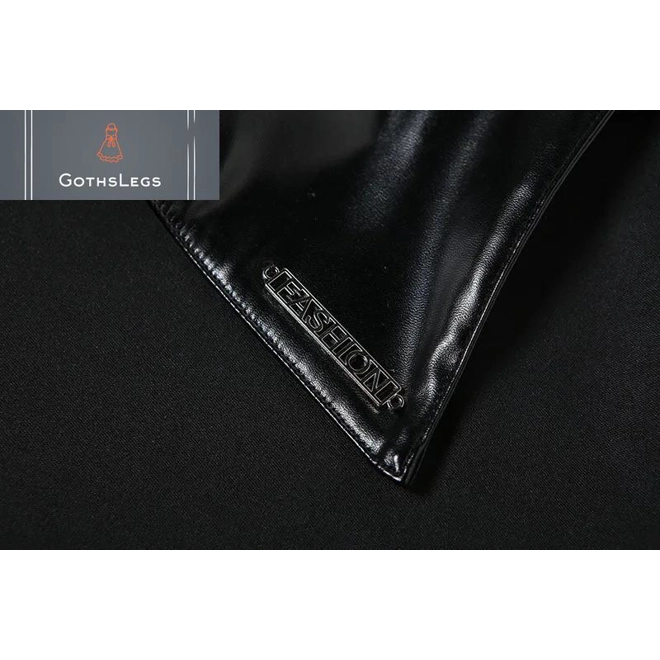 Additional Image for Gothic Patchwork High Waist Mini Skirt