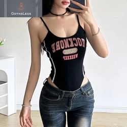 Goth Dark Fairy Grunge Skinny Bodysuit