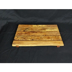 Slated Wood Stand Large Slated Wood Stand Large