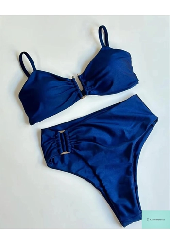 Bold & Chic Bandeau Bikini Set