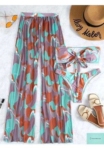 Womens Triangle Bikini Swimwear Set