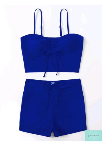 High Waist Padded Bikini Swimsuit Set