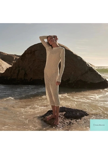 Kawaii Crochet Beach Cover Up Swimsuit