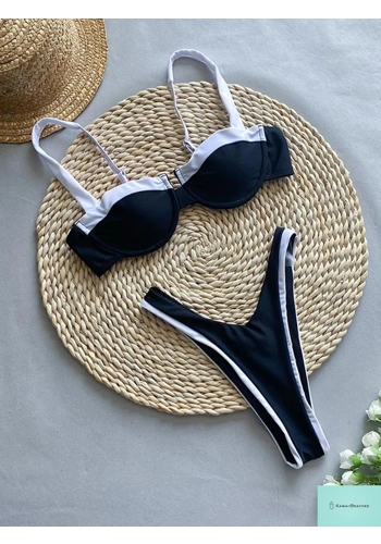 KawaiiBeaches High Cut Thong Swimsuit