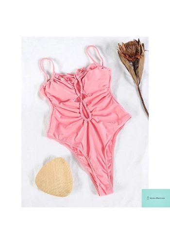 Sexy Hollow Out Womens One Piece Swimsuit