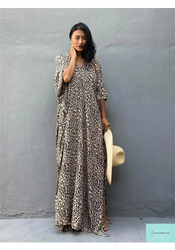 Womens Beach Cover Up Kaftan Dress