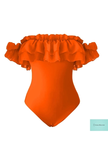 Ruffled Push-Up Bikini ..