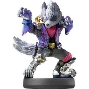 Nintendo Amiibo Super Smash Bros Collection Wolf Figure - Used