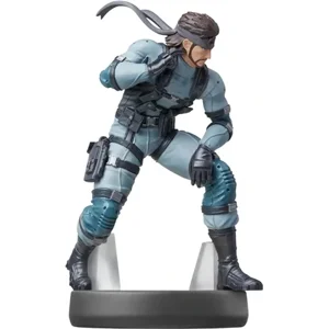 Nintendo Amiibo Super Smash Bros Collection Snake Figure - Used