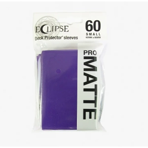 Eclipse Pro Matte Purple Deck Protectors - 60 Sleeves per pack