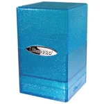 Ultra Pro Glitter Blue Satin Tower Deck Box