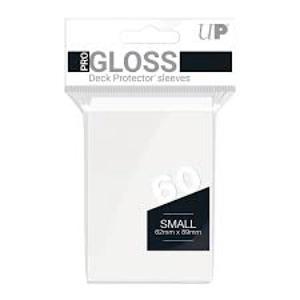 Ultra Pro Gloss White Deck Protectors - 60 Sleeves per pack