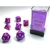 Chessex - Festive Polyhedral 7 Dice Set - Violet..