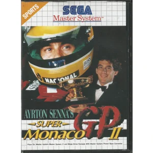 Ayrton senna's Super Monaco GP II - Used - Sega Master System