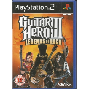 Guitar Hero III Legends of Rock - Used - Playstation 2