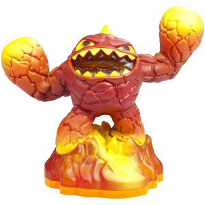 Lightcore Eruptor Figure - Skylanders Giants