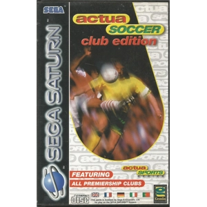 Actua Soccer Club Edition - Used - Sega Saturn