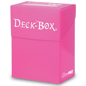 Ultra Pro Bright Pink Deck Box