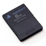 8MB Memory Card Black - Used - Playstation 2