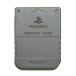 Official Grey Memory Card - Used - Playstation 1