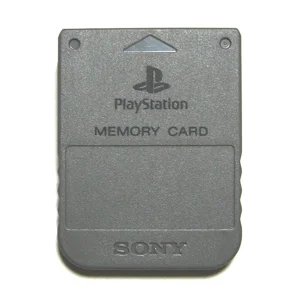 Official Grey Memory Card - Used - Playstation 1