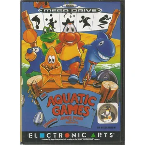 The Aquatic Games Starring James Pond and teh Aquabats - Used - Sega Mega Drive