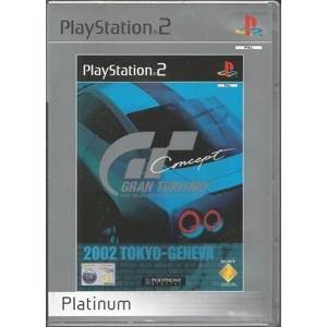 Gran Turismo Concept 2002 Tokyo-Geneva Platinum - Used - Playstation 2