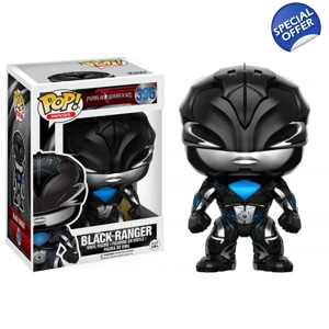 Power Rangers POP! Movies Vinyl Figure Black Ranger