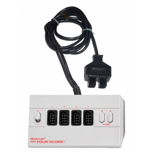NES official Four Score Multi-tap - Used