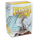 Dragon Shield - Matte Standard Size Sleeves 100pk - Silver