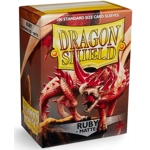 Dragon Shield - Matte Standard Size Sleeves 100pk - Ruby