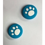 Nintendo Switch Silicone Cat Paw Design Thumb Grip - Blue